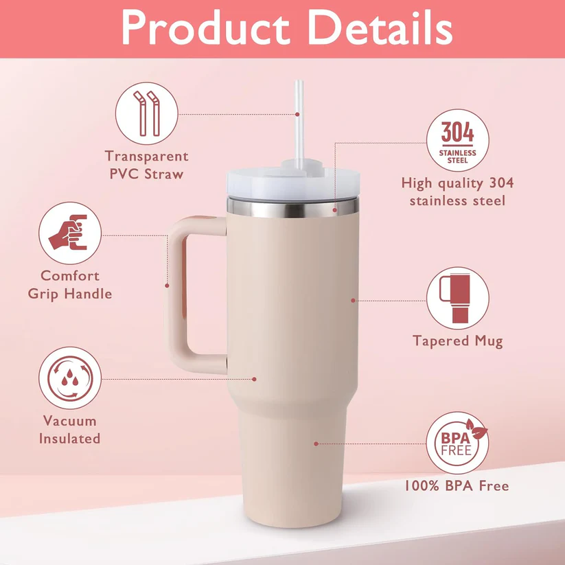 1200ml Tumbler With Handle